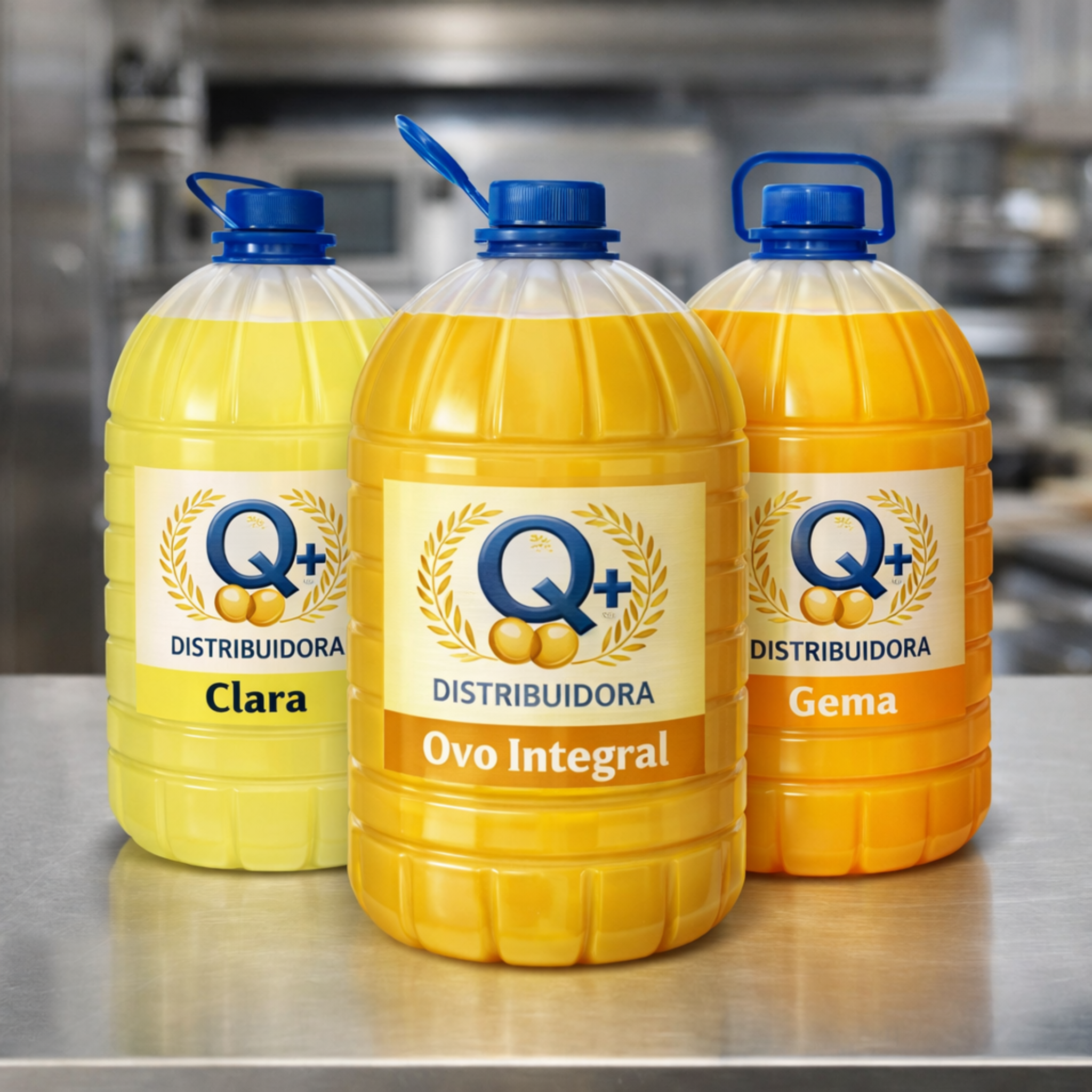 Ovos líquidos pasteurizados